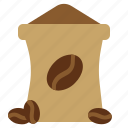 coffeebag, coffeebeans, coffee, drink, food, restaurant, healthy, vegetable, kitchen