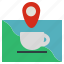 location, cafe, coffee, restaurant, coffeeshop, gps, map, food, navigation 