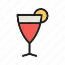 alcohol, bar, cocktail, cosmopolitan, glass, juice, lime