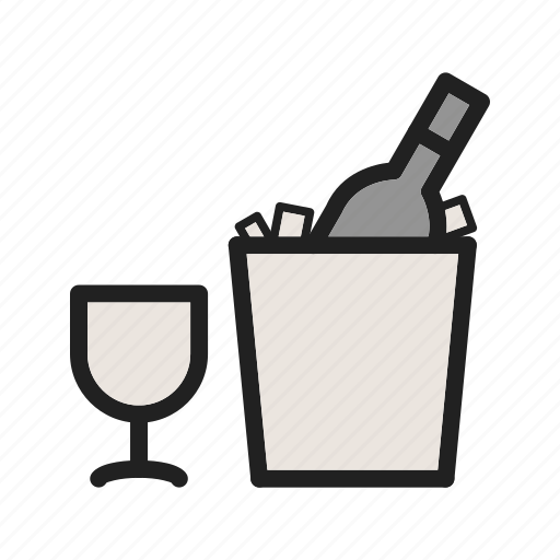 Alcohol, beverage, bottle, cafe, cold, drink, wine icon - Download on Iconfinder