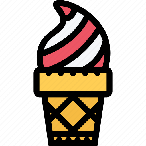 Cafe, coffee shop, cone, dessert, ice cream, pastry, pastry shop icon - Download on Iconfinder