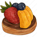 fruit, tart