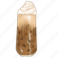 iced, cappuccino 