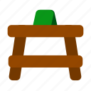 table, wood