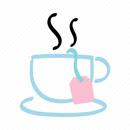 Hot, tea, drink, beverage, cup, saucer icon - Download on Iconfinder