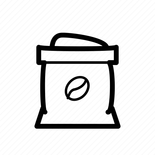 Bag, beans, coffee, coffee beans sack, coffee sack, sack icon - Download on Iconfinder