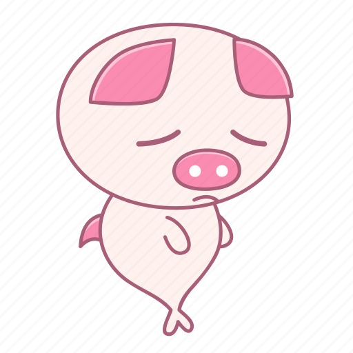 Caheo, disappointed, fish, pensive, pig, sad icon - Download on Iconfinder