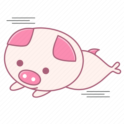 Caheo, fish, fly, pig, superman, swim icon - Download on Iconfinder