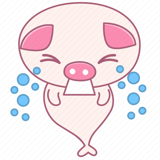 Caheo, cry, fish, pig, sad, tears icon - Download on Iconfinder