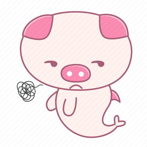 Angry, annoyance, caheo, fish, mad, pig icon - Download on Iconfinder