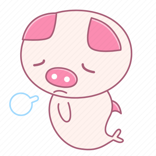 Bored, caheo, fish, pig, sad, sigh, tired icon - Download on Iconfinder