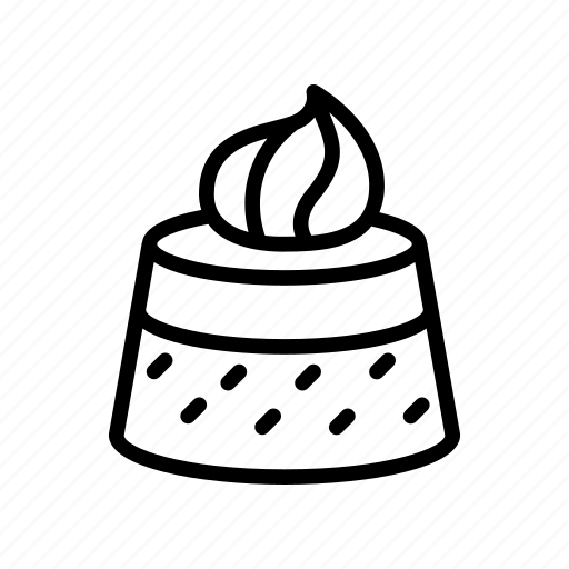 Dessert, sweet, cake, pudding, tiramisu icon - Download on Iconfinder