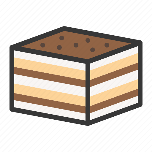 Bakery, cake, chocolate layer cake, dessert, sweet, black forest cake icon - Download on Iconfinder