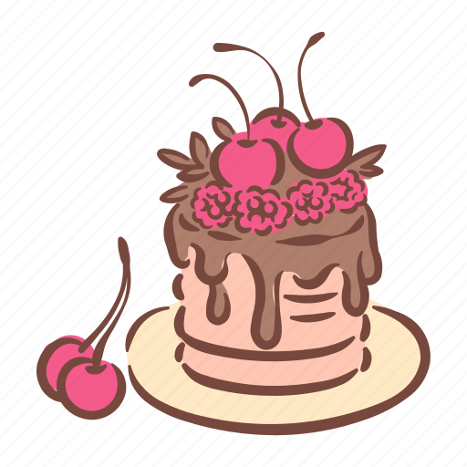 Birthday, wedding, cake, dessert, sweet, patisserie, food icon - Download on Iconfinder