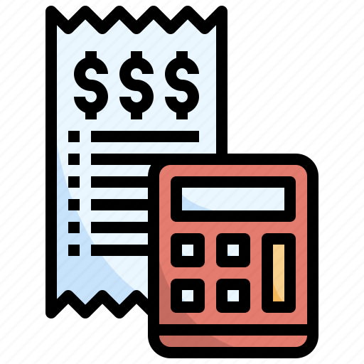 Bill, payment, calculation, calculator, tax icon - Download on Iconfinder