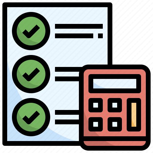 Checklist, calculator, budget, document icon - Download on Iconfinder
