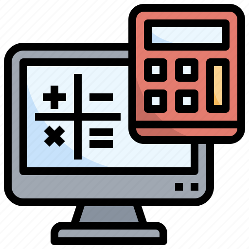 Computer, business, finance, calculator, calculating icon - Download on Iconfinder