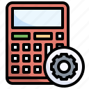 settings, calculating, calculator, maths, finance