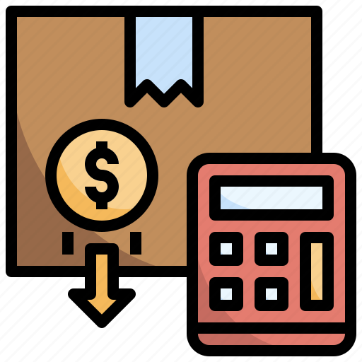 Shipping, cost, parcel, warehouse, package, calculator icon - Download on Iconfinder
