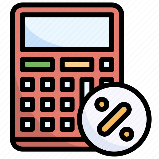 Tax, financial, interest, calculator icon - Download on Iconfinder
