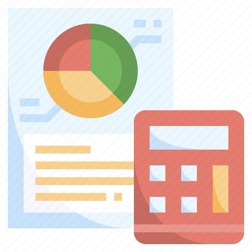 Chart, accounting, pie, calculator, analysis icon - Download on Iconfinder