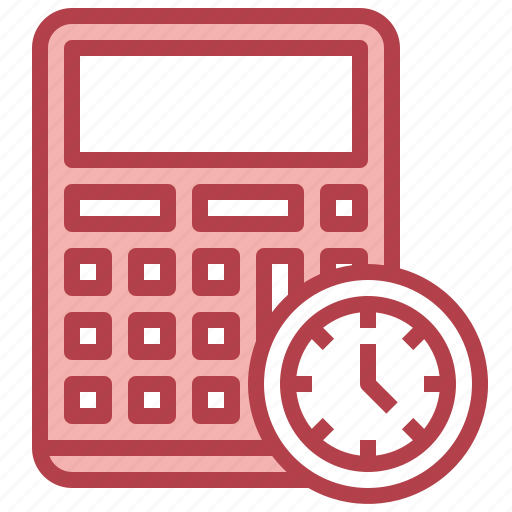 Time, calculate, calculator, calculating, date icon - Download on Iconfinder