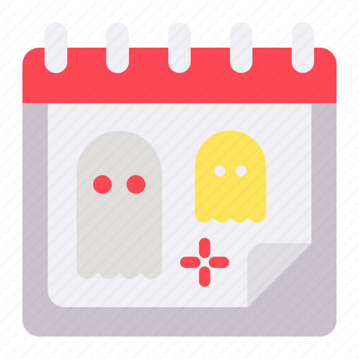 Halloween, schedule, calendar, date, event, scary icon - Download on Iconfinder