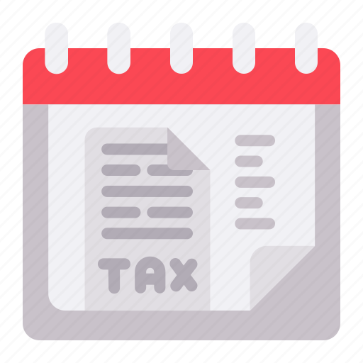 Taxes, schedule, calendar, date, event, tax, day icon - Download on Iconfinder