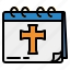 cross, holy, christianity, faith, calendar 