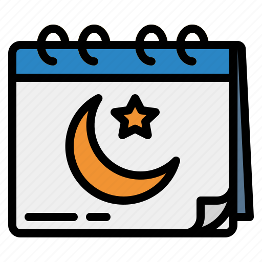 Ramadan, islam, eid, mubarak, calendar icon - Download on Iconfinder