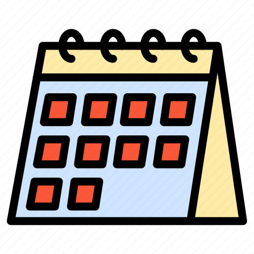 Calendar, date, month, event, schedule, table, office icon - Download on Iconfinder