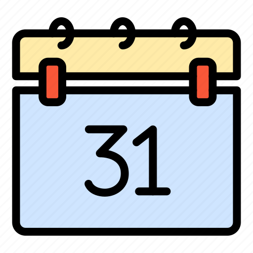 Calendar, date, month, event, schedule, 31st, appointment icon - Download on Iconfinder