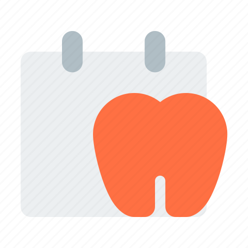 Dental, calendar, dentist, tooth, medical, schedule icon - Download on Iconfinder
