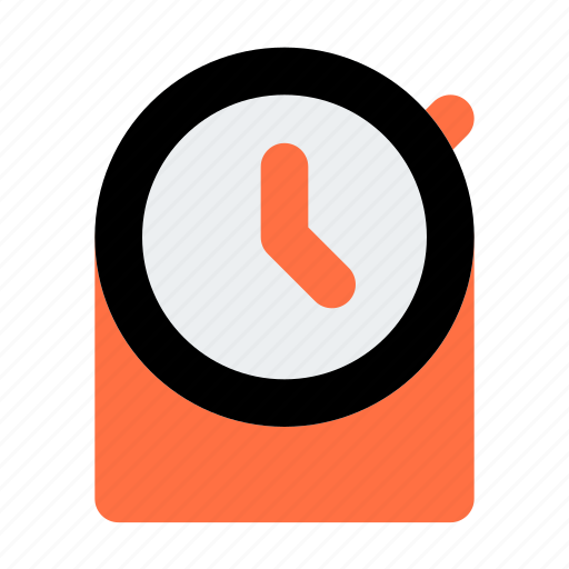 Desk, clock, alarm, schedule icon - Download on Iconfinder