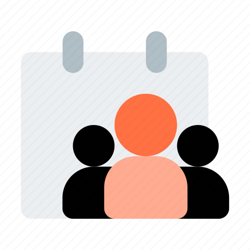Meeting, calendar, team, schedule, teamwork icon - Download on Iconfinder