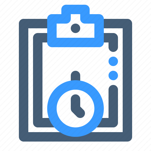 Business, data, document, file, report, time icon - Download on Iconfinder