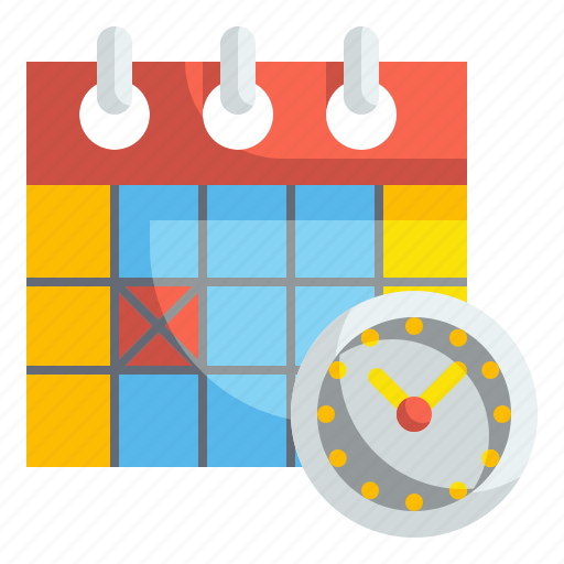 Schedule, hour, calendar, date, organization, clock, time icon - Download on Iconfinder