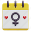 calendar, time, date, women, feminism, venus, female, day, 3d 