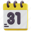 calendar, day, time, date, schedule, event, 3d 