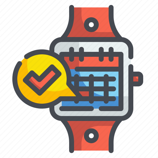 Time, wristwatch, watch, date, calendar, smartwatch, schedule icon - Download on Iconfinder