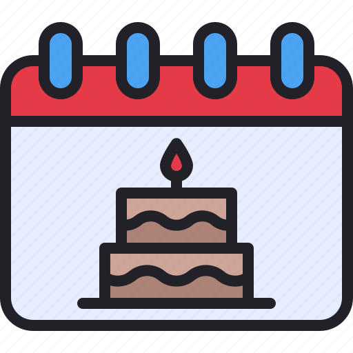 Schedule, party, date, birthday, calendar icon - Download on Iconfinder