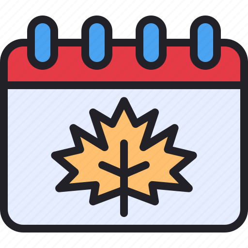 Date, leaf, autumn, schedule, calendar icon - Download on Iconfinder