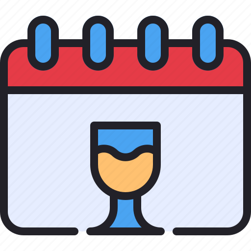 Party, drink, date, schedule, calendar icon - Download on Iconfinder