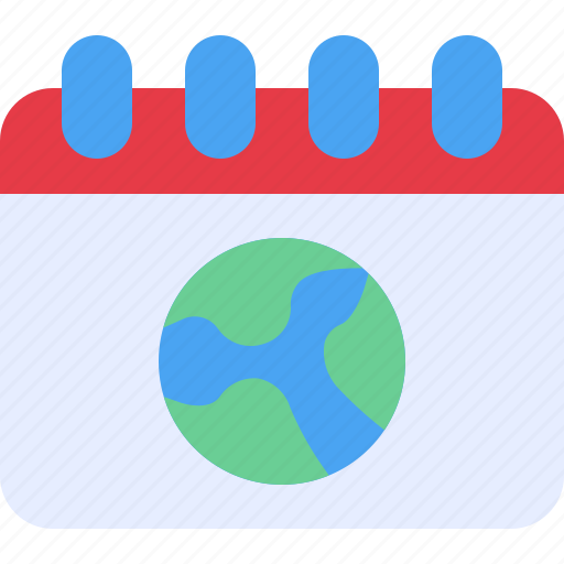 Day, calendar, earth, schedule, globe icon - Download on Iconfinder