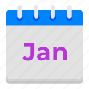 calendar, appointment, schedule, planner, month, event, january