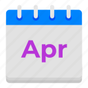 calendar, appointment, schedule, planner, reminder, event, april