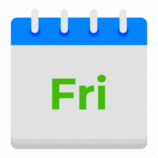 Calendar, appointment, schedule, planner, week day, event, friday icon - Download on Iconfinder