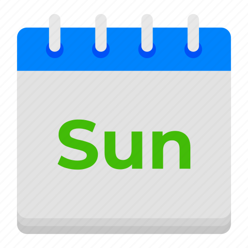 Calendar, appointment, schedule, planner, week day, event, sunday icon - Download on Iconfinder