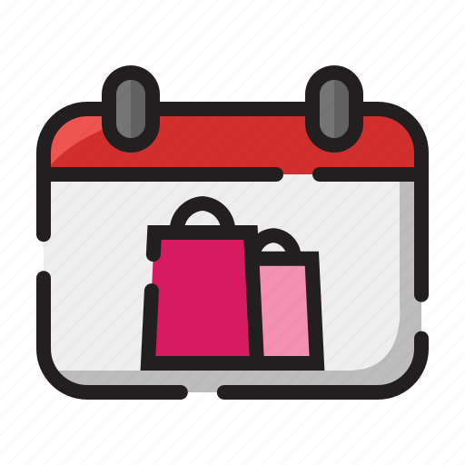 Calendar, outlinecolor, shopping, time icon - Download on Iconfinder