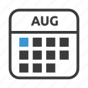 appointment, august, calendar, date, event, meeting, month